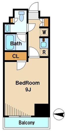 レジディア杉並方南町の物件間取画像